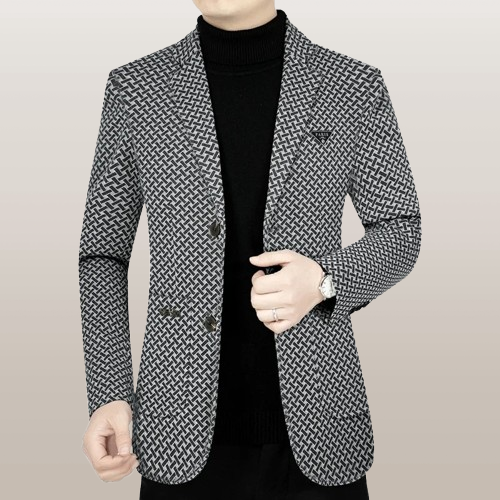 Blazer Pied de Poule
