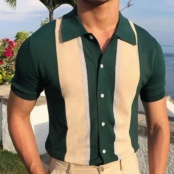 Chemise Homme Verte