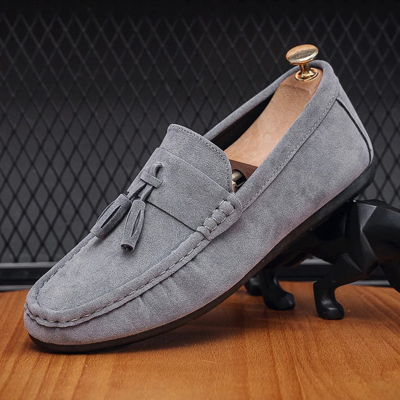 Mocassin à Gland Homme Daim
