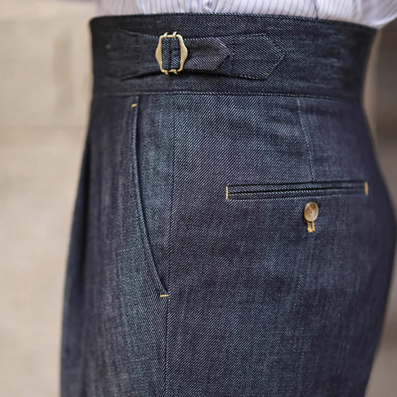 Pantalon Jean Taille Haute