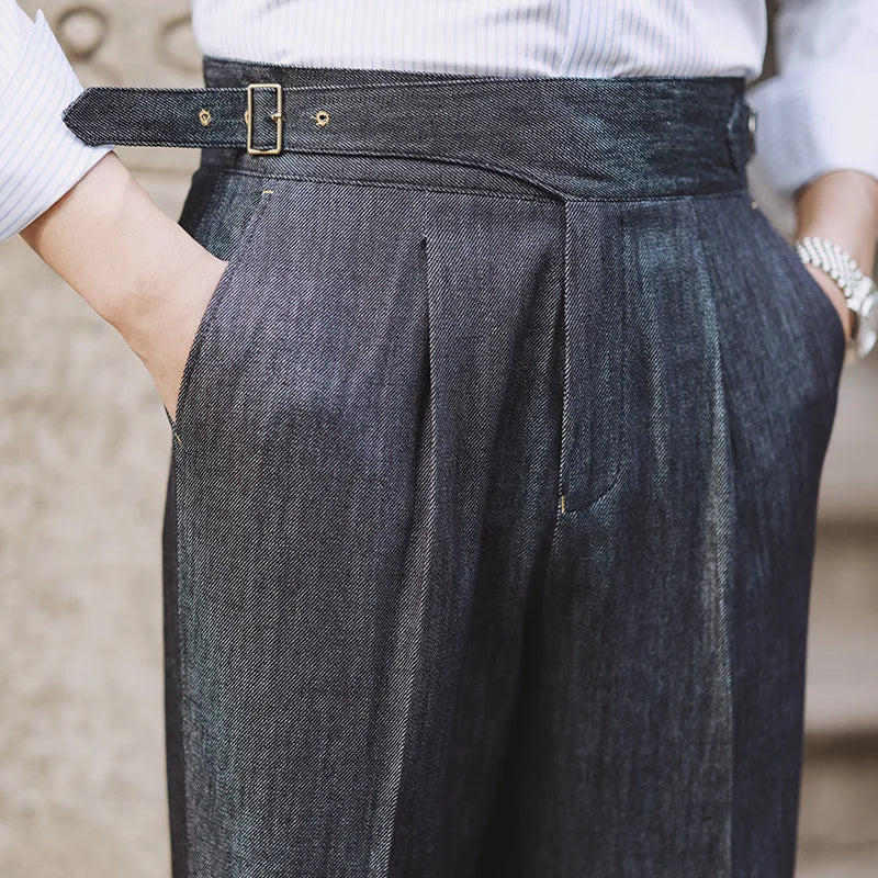 Pantalon Jean Taille Haute