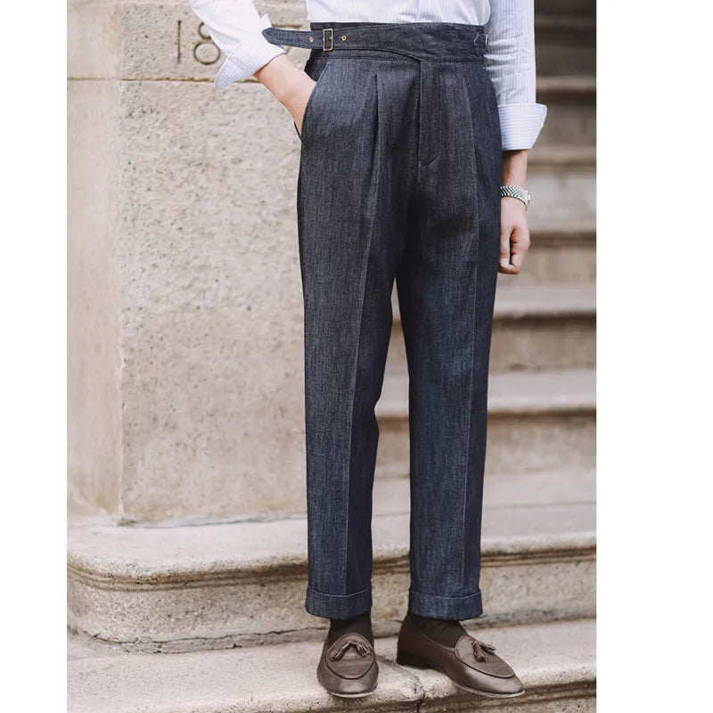 Pantalon Jean Taille Haute