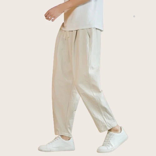 Pantalon en Lin Homme