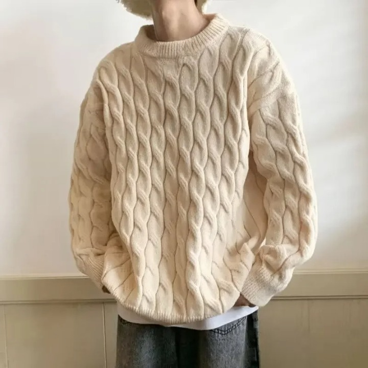 Pull Col Roulé Homme En Laine