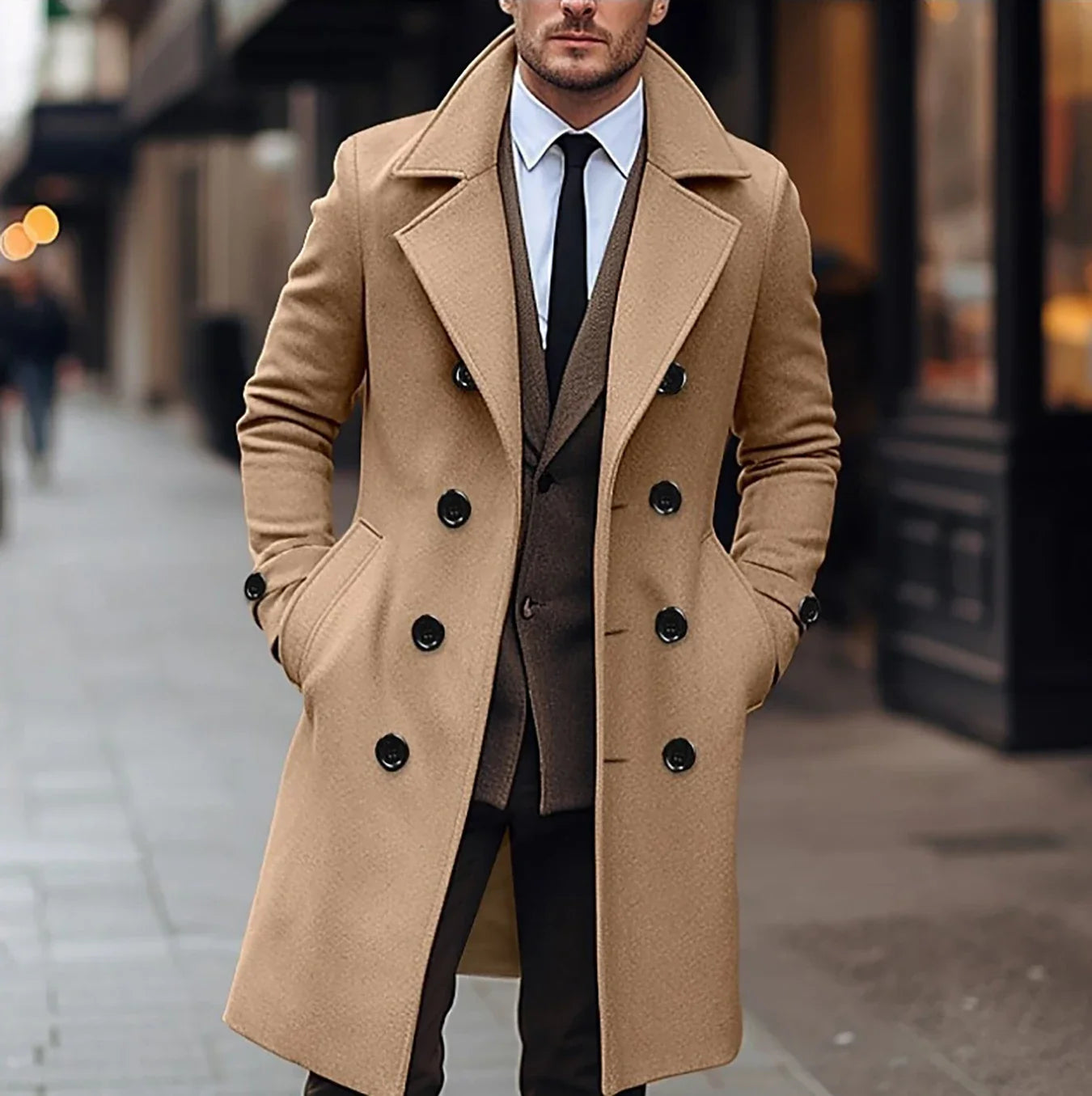 Trench coat Old money homme