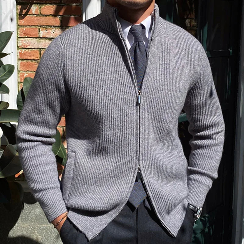 Cardigan homme laine irlandais