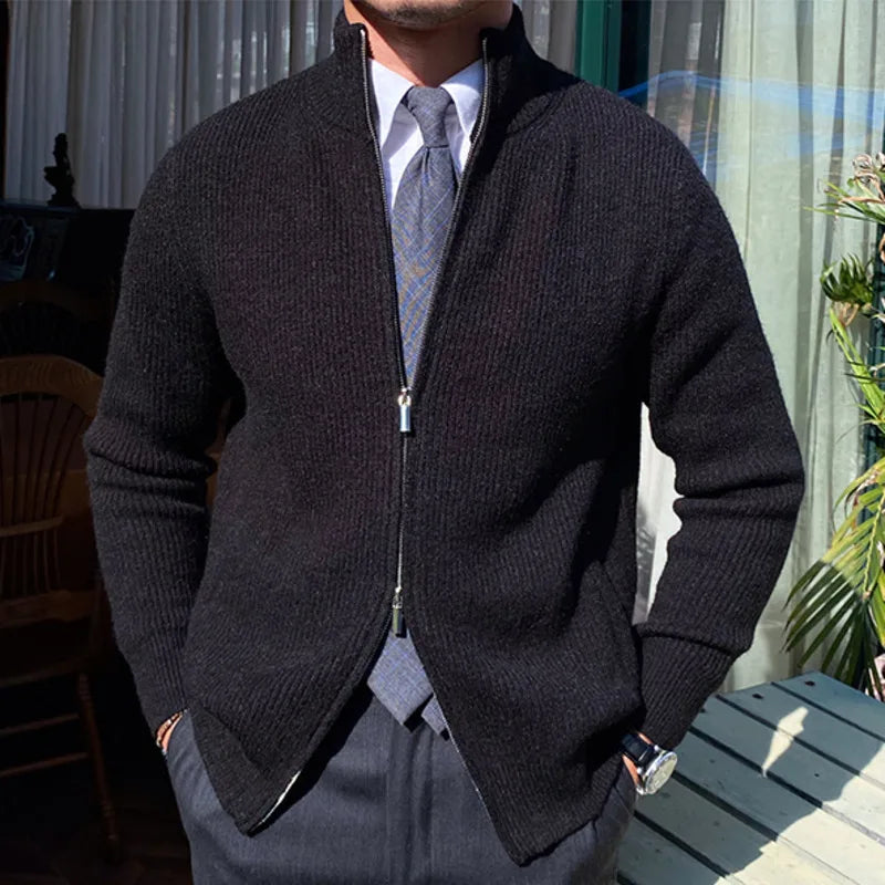 Cardigan homme laine irlandais