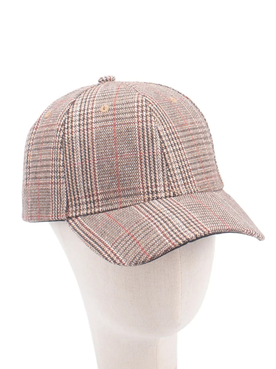 Casquette tartan