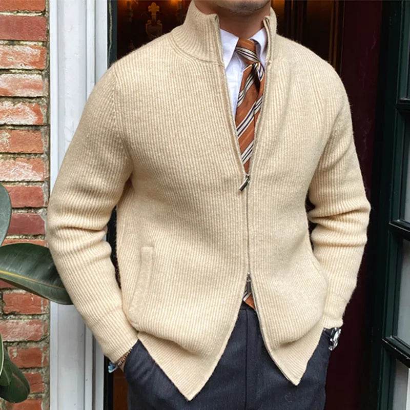 Cardigan homme laine irlandais