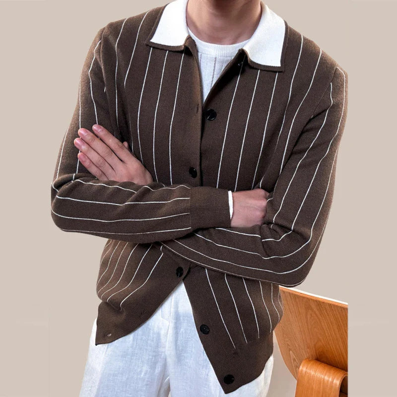 Cardigan Rayure