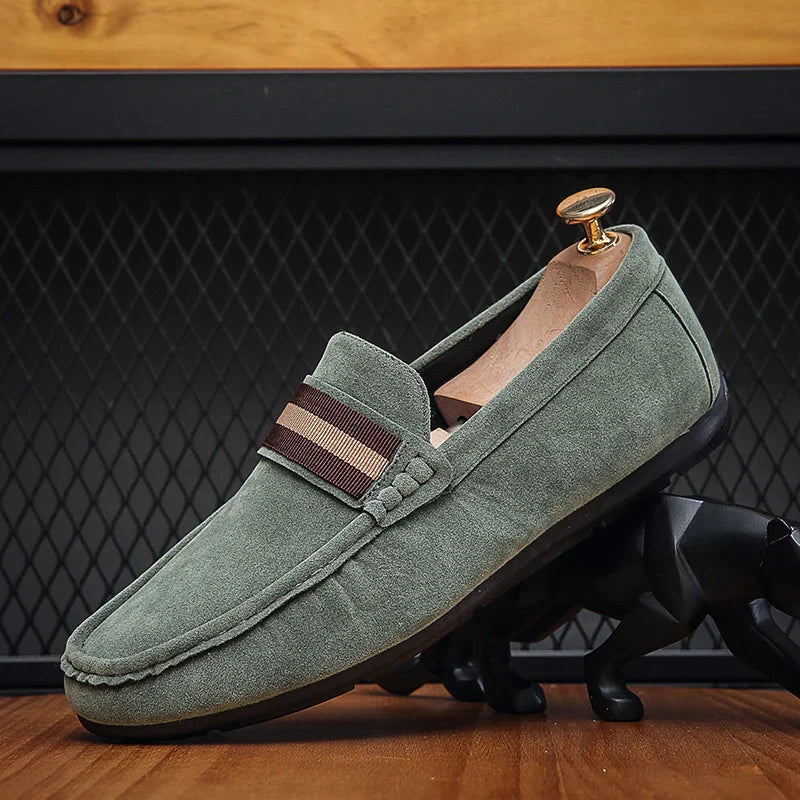 Chaussure Bateau en Daim