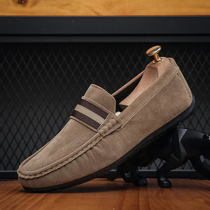 Chaussure Bateau en Daim