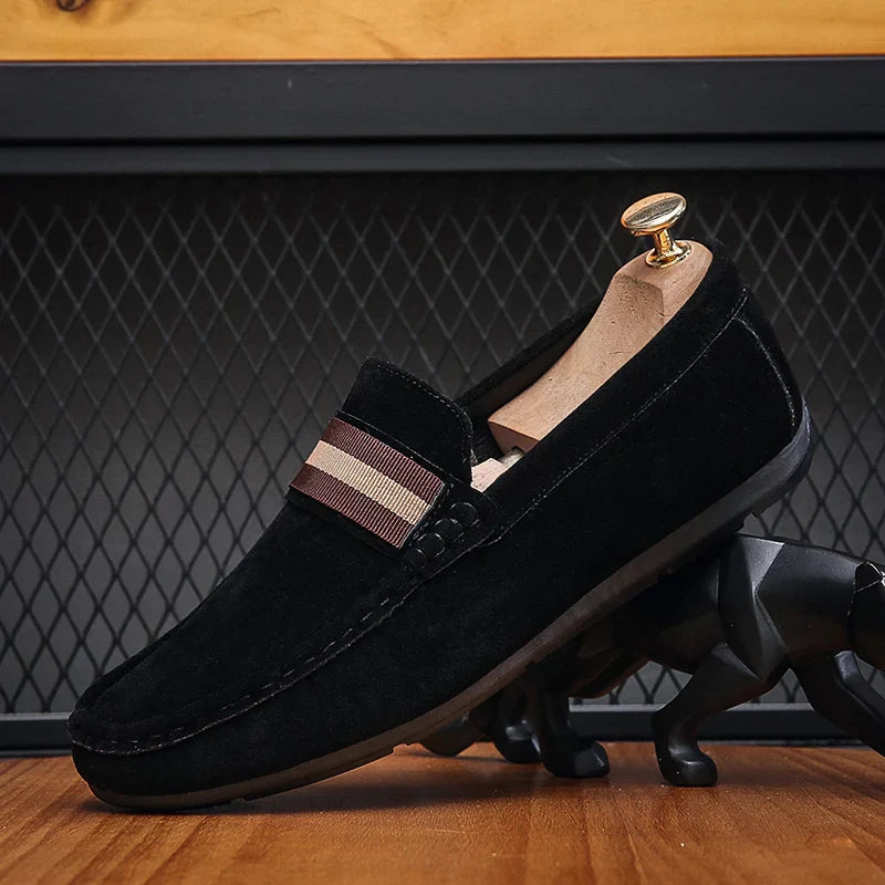 Chaussure Bateau en Daim