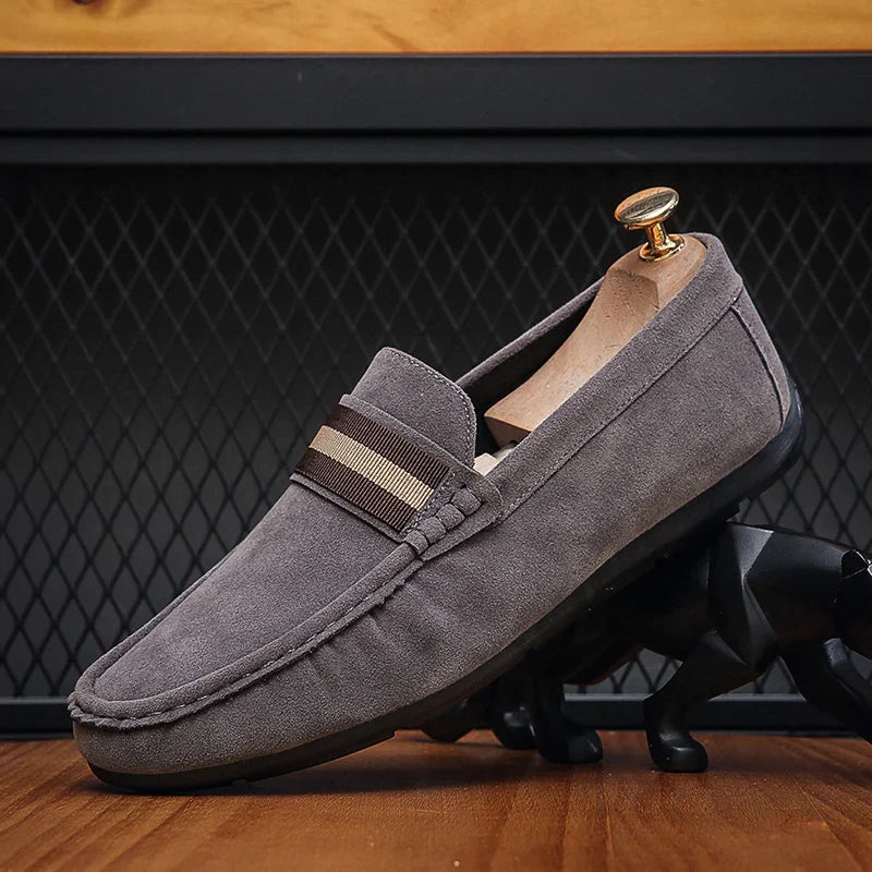 Chaussure Bateau en Daim