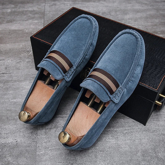 Chaussure Bateau en Daim