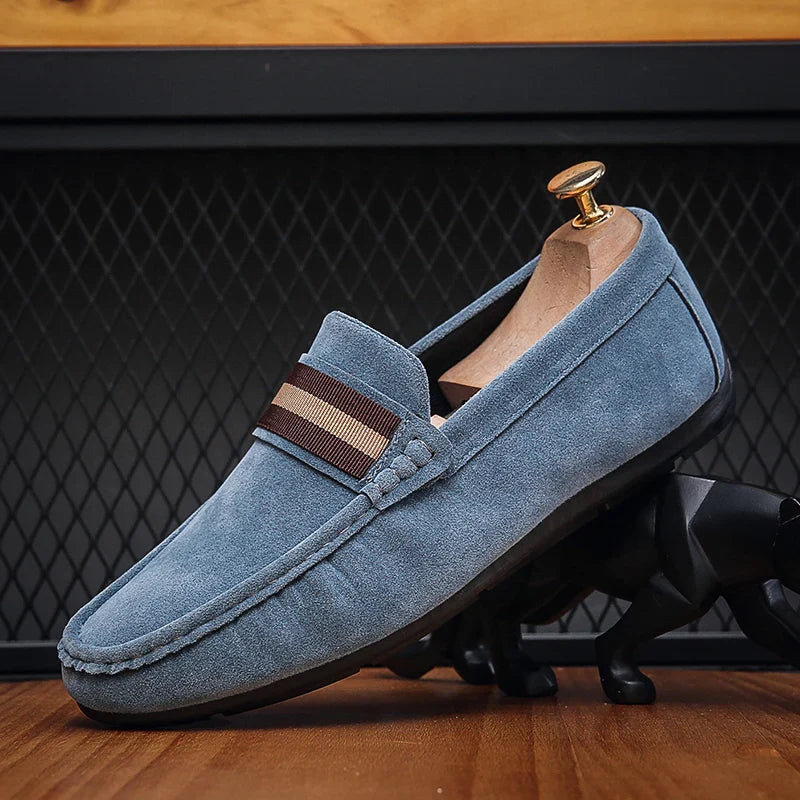 Chaussure Bateau en Daim