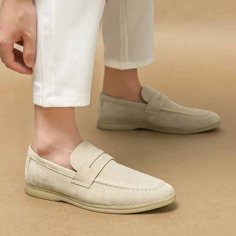 Chaussure en Daim Homme-Old Money Club
