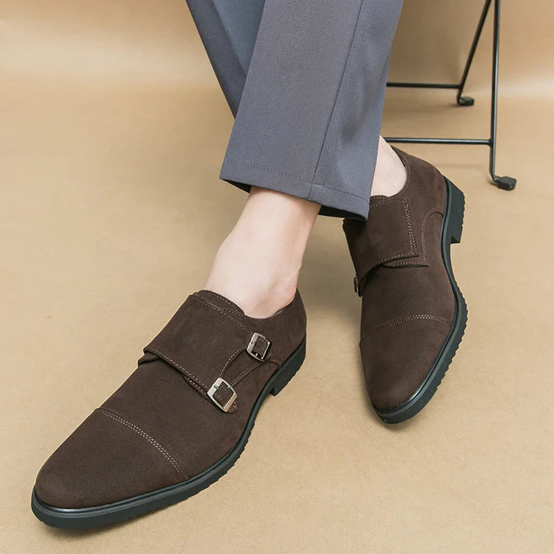 Chaussures à Double Boucle
