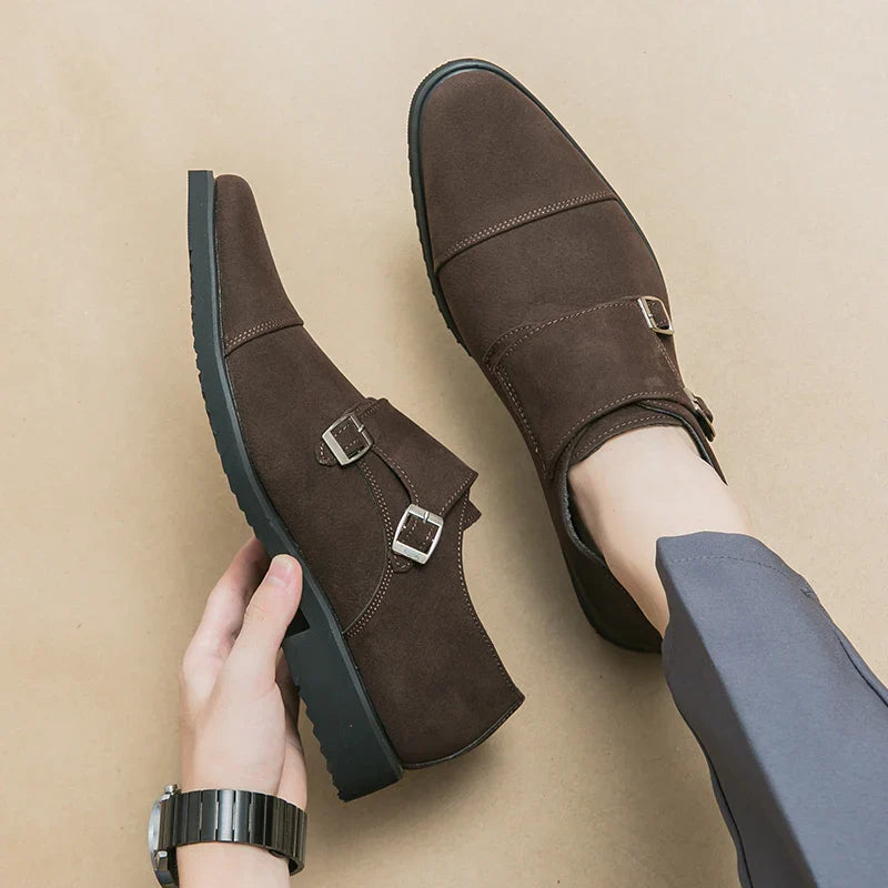 Chaussures à Double Boucle