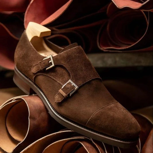 Chaussures à Double Boucle