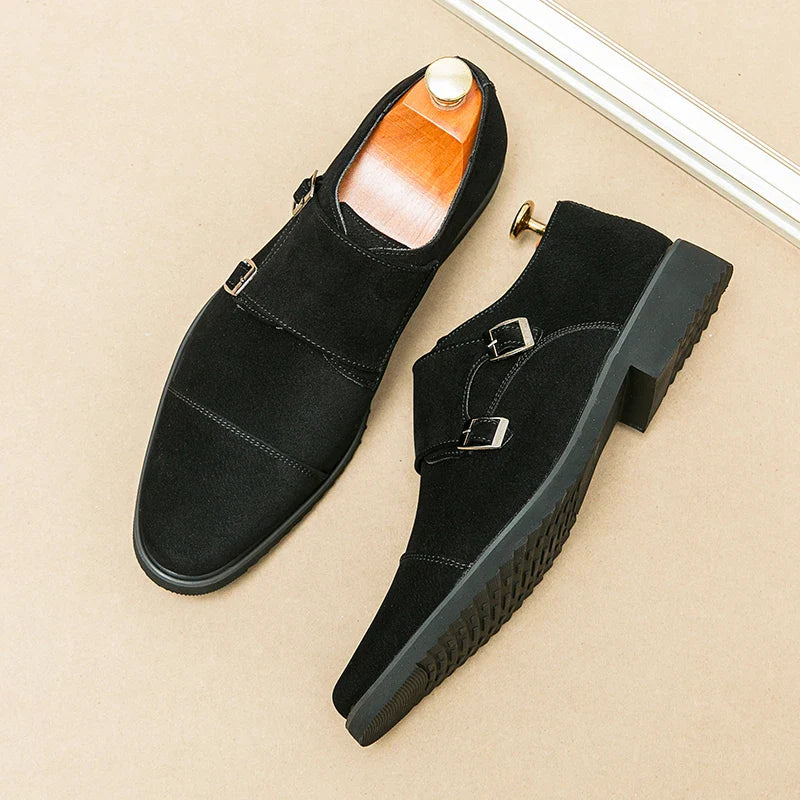 Chaussures à Double Boucle