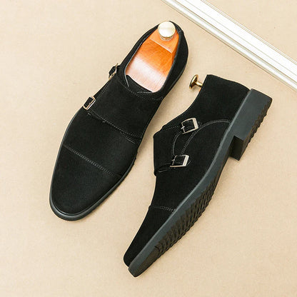 Chaussures à Double Boucle