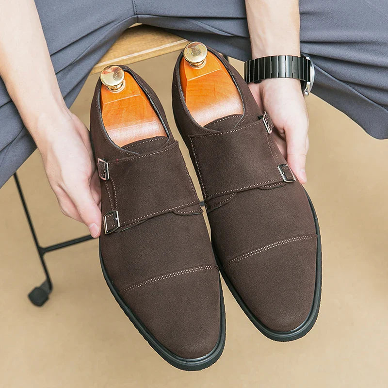 Chaussures à Double Boucle