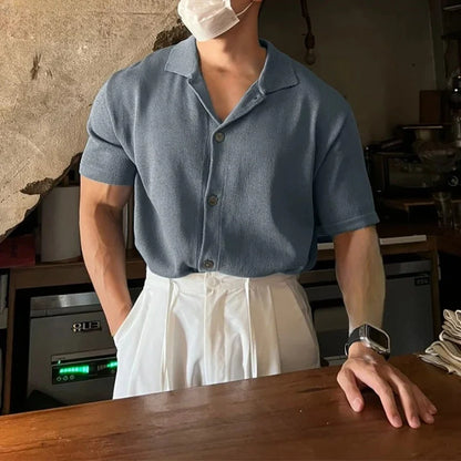 Chemise Homme Italienne Élégance Classique chez Old Money – Old