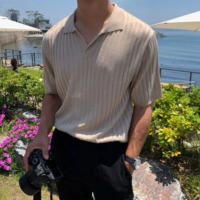 Knit polo vintage