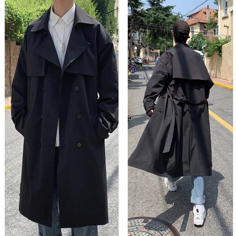 Long Trench Coat Homme