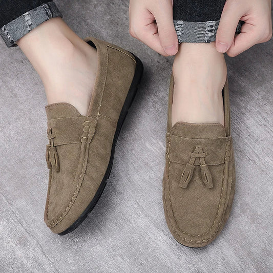 Mocassin à Gland Homme Daim