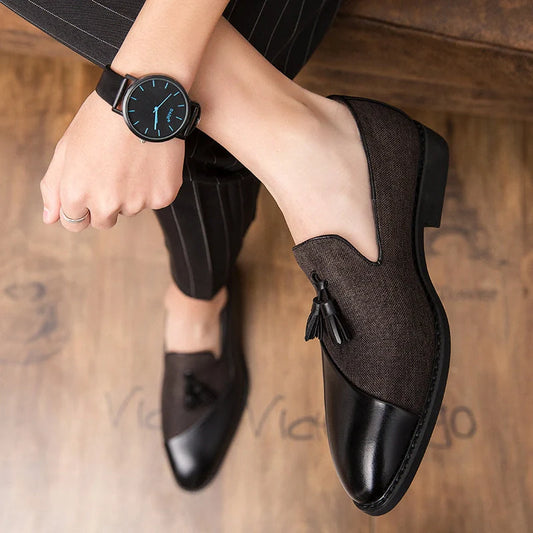 Mocassin en Cuir