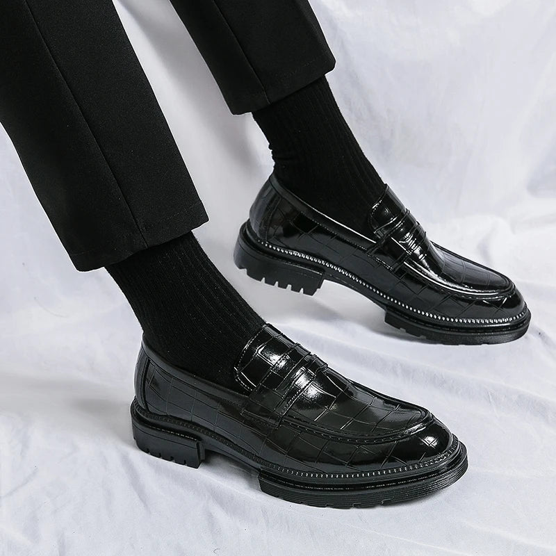 Mocassins Homme Cuir