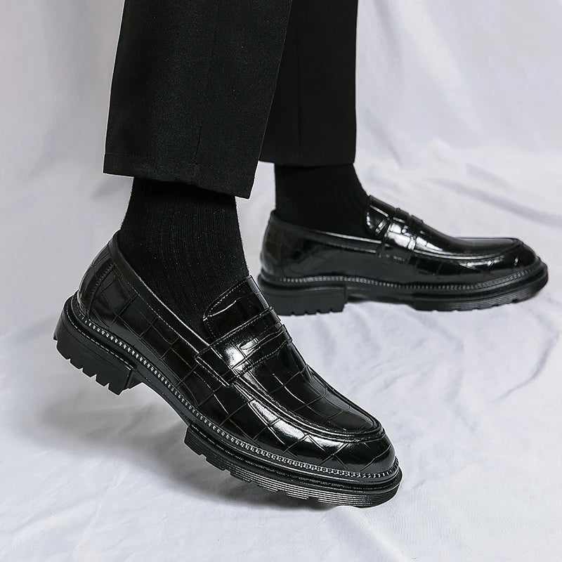 Mocassins Homme Cuir