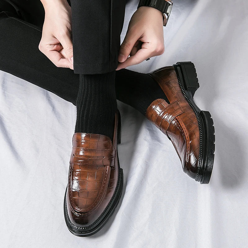Mocassins Homme Cuir