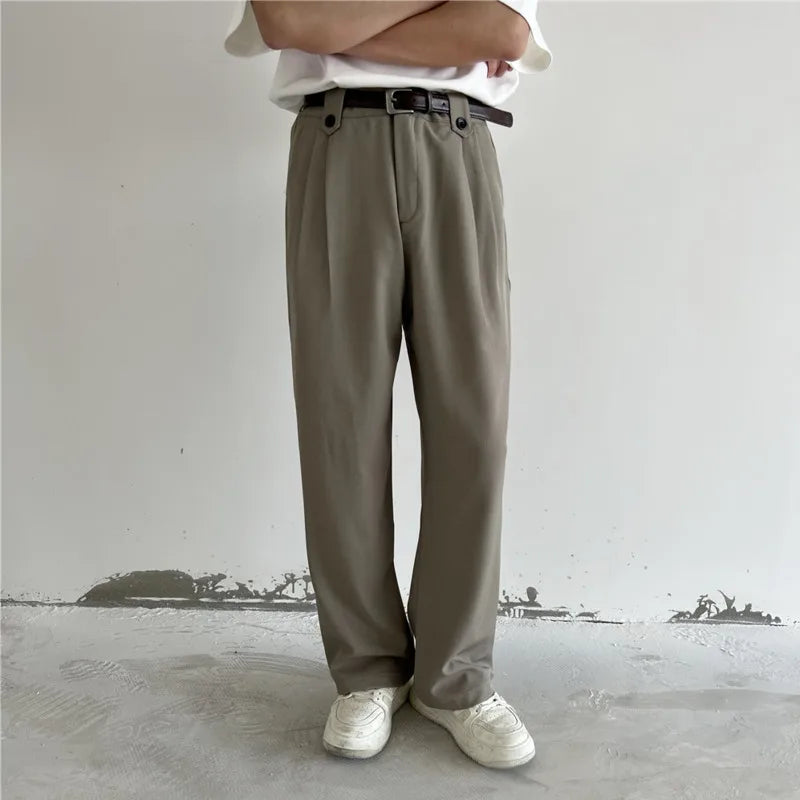 Pantalon Taille Haute à Pince