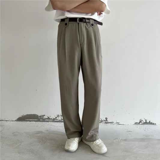 Pantalon Taille Haute à Pince