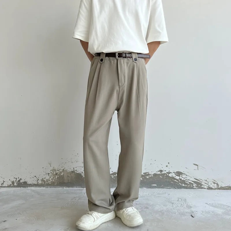 Pantalon Taille Haute à Pince
