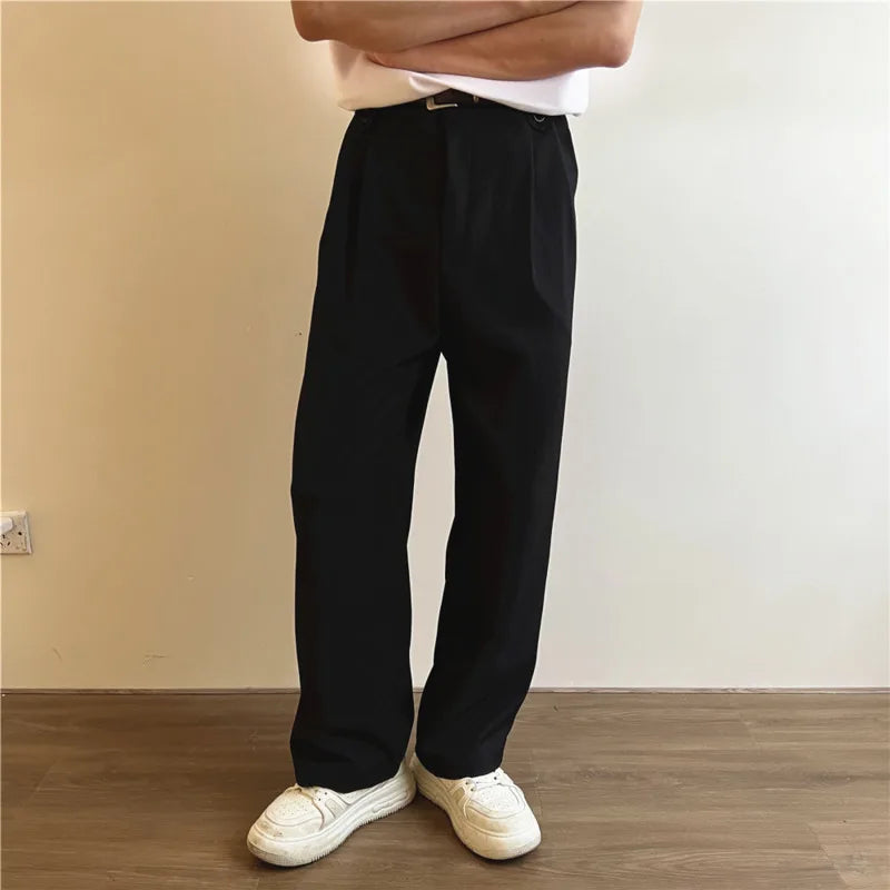 Pantalon Taille Haute à Pince