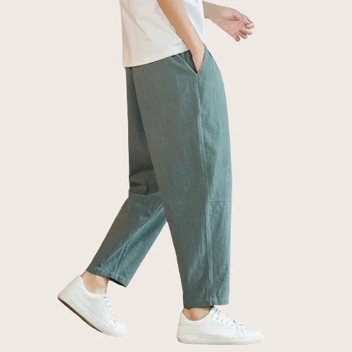 Pantalon en Lin Homme