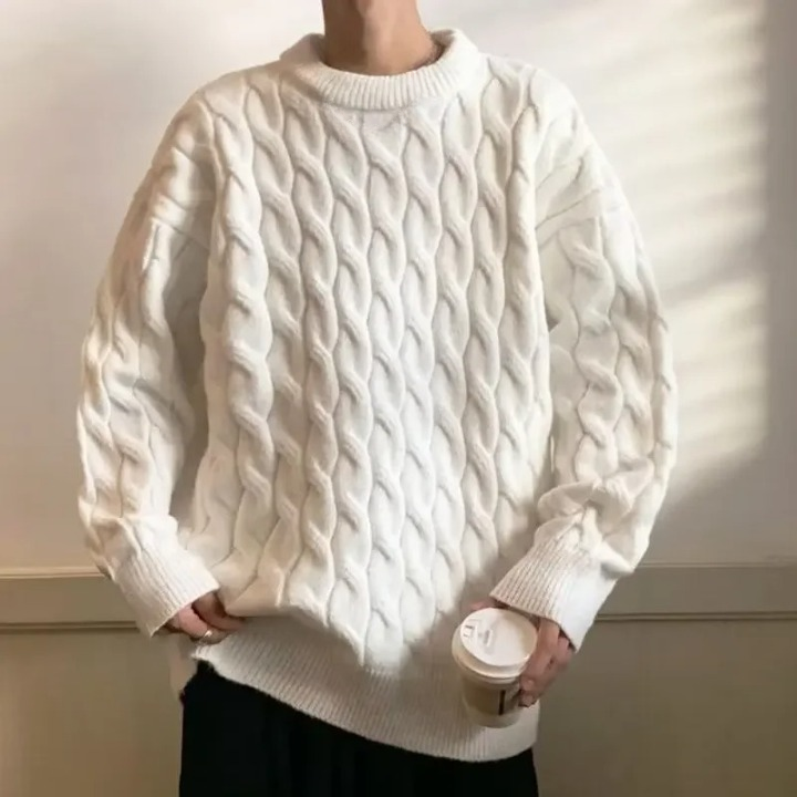 Pull Col Roulé Homme En Laine