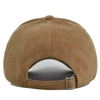 Suede casquette