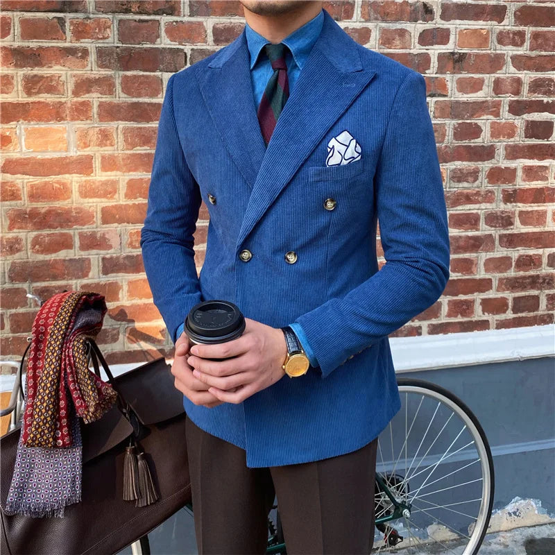 Blazer bleu roi homme