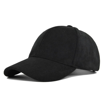 Suede casquette