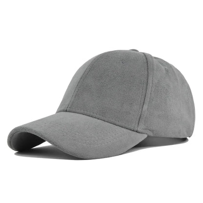 Suede casquette
