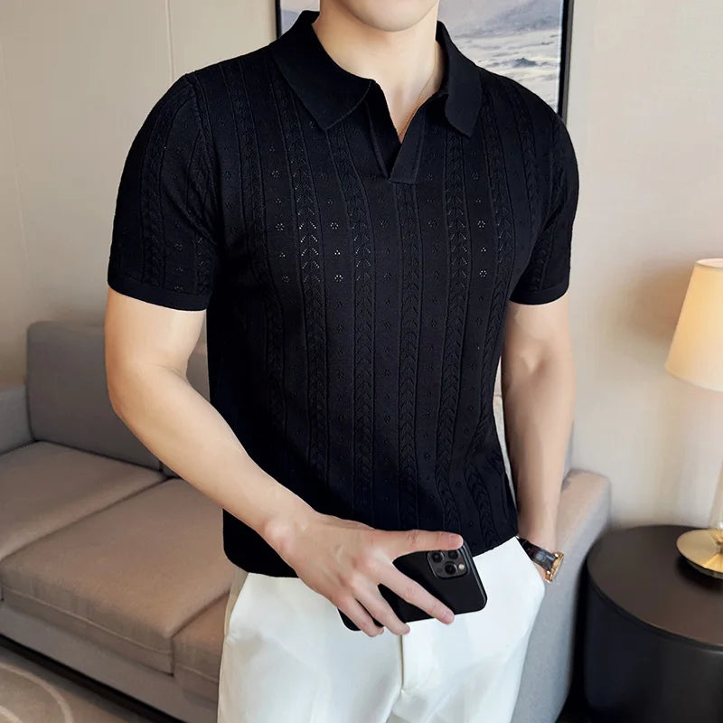 Polo knit