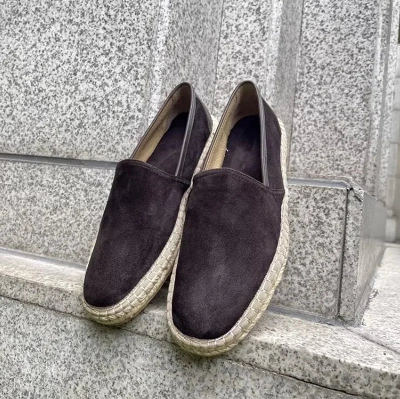 Espadrille suede