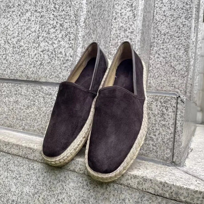 Espadrille suede