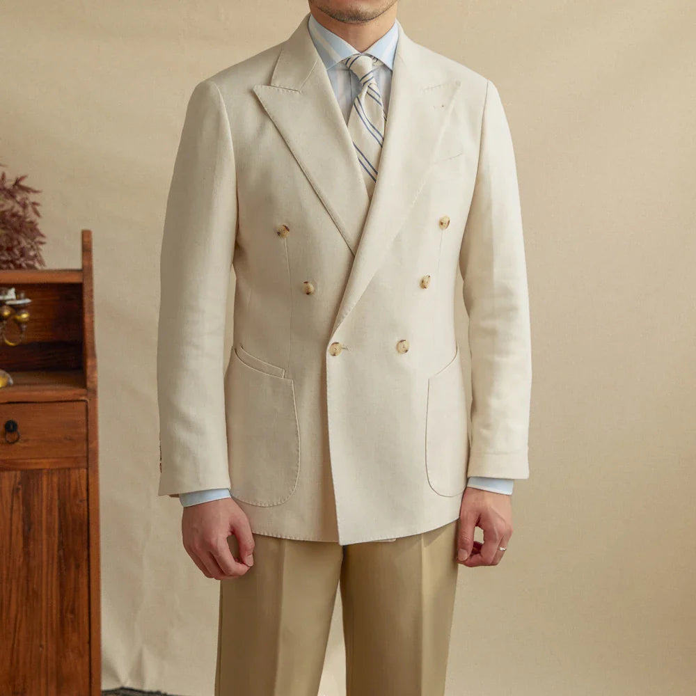 Blazer lin beige