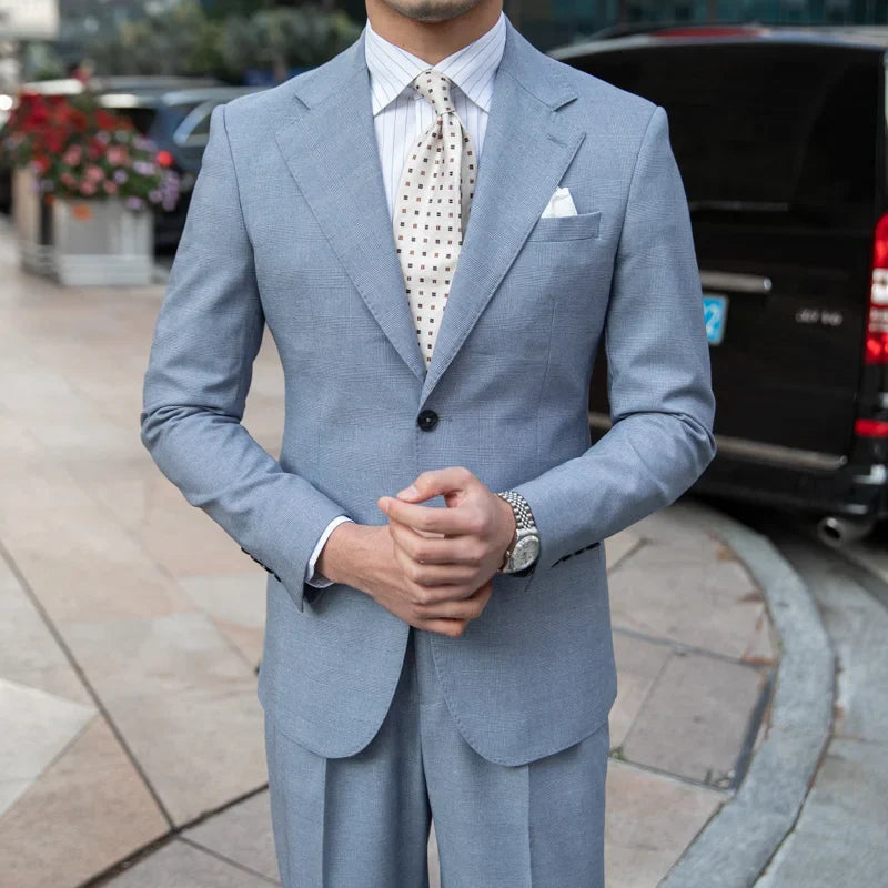 Costume bleu royal homme
